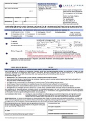 Anforderungsformular